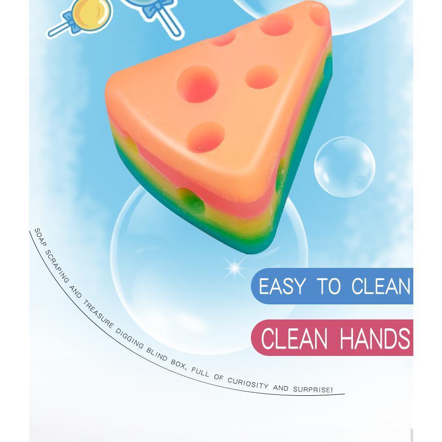 Rainbow Clay Cake, Safe And Non-toxic Materials, Suitable For Children And Teenagers, Children's Early Education Toys, Cognitive Training Toys