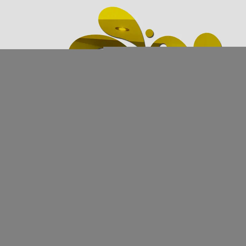 DIY Stylish Mirror Wall Clock with 3D Acrylic Design