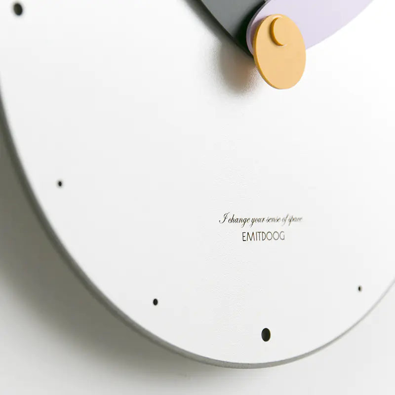 12-Inch Modern Minimalist Silent Wall Clock for Home