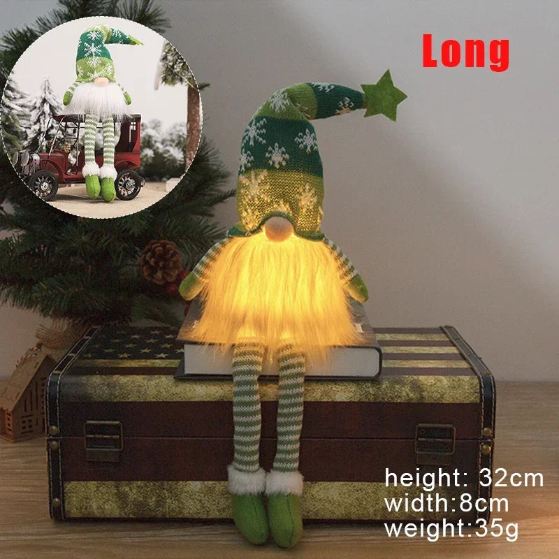 Enchanting LED Gnome Plush Ornaments™