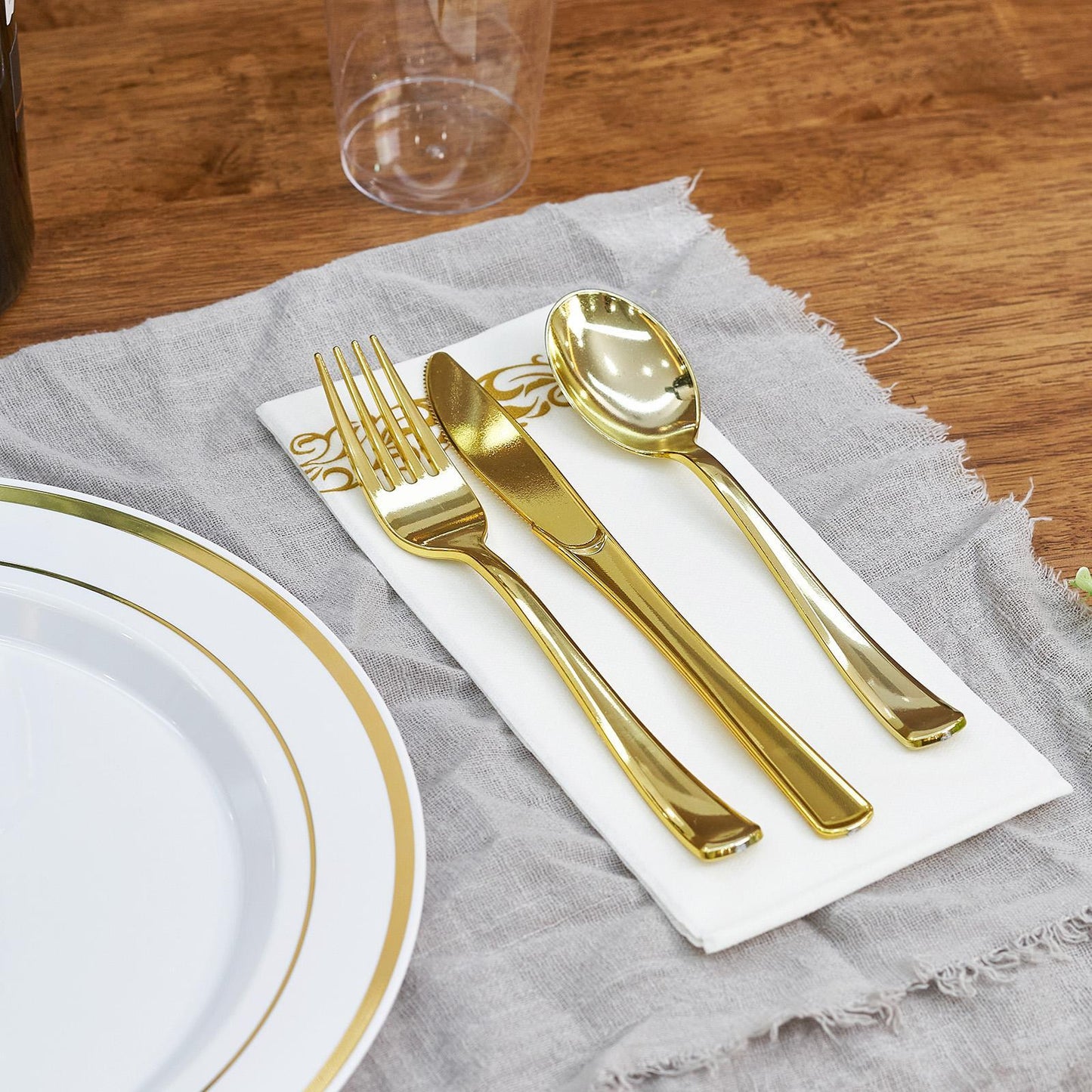 Plastic Cutlery Set Lightweight And Space-saving Eco-friendly And Simple Multifunctional