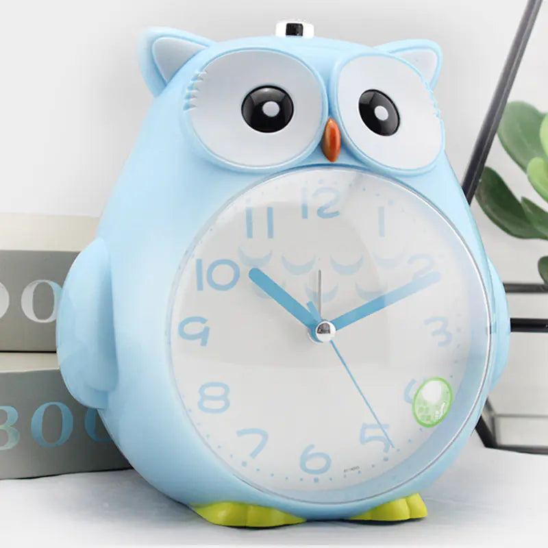 Creative Silent Alarm Clock for Kids with Night Light