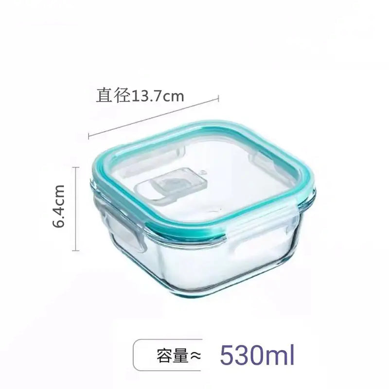 Large Glass Meal Prep Containers with Lids Set