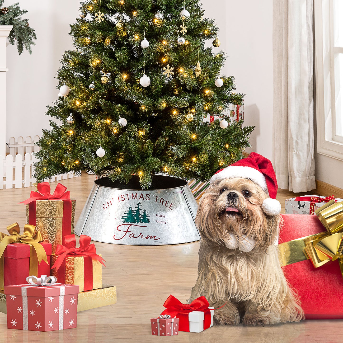 Christmas Tree Collar