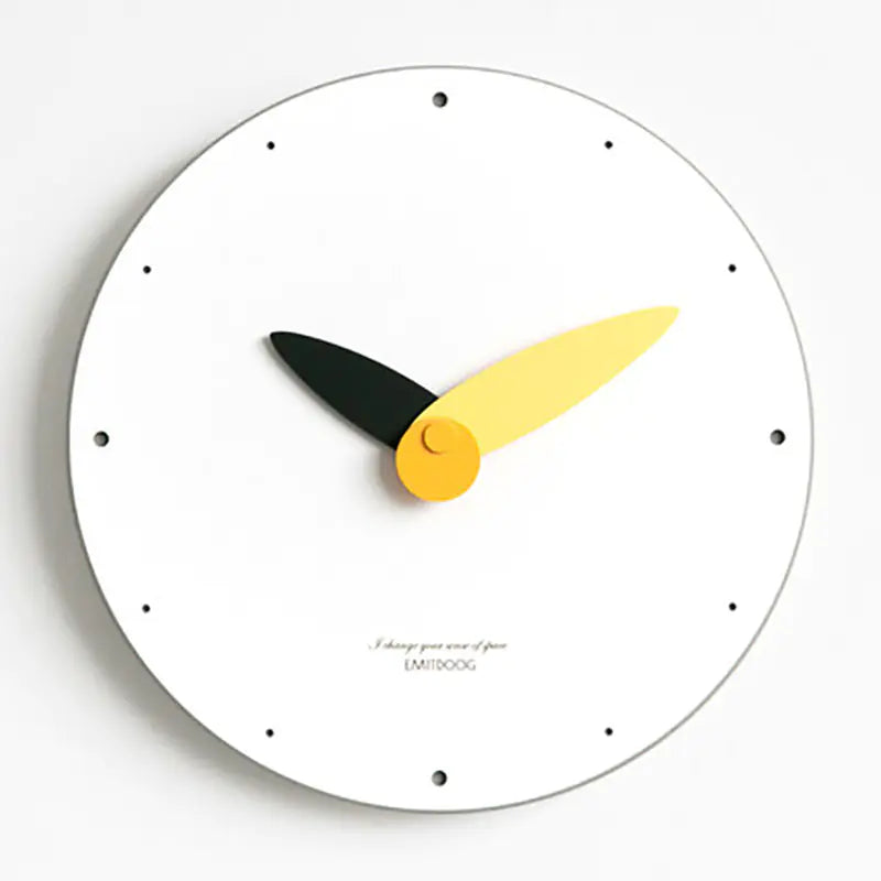 12-Inch Modern Minimalist Silent Wall Clock for Home