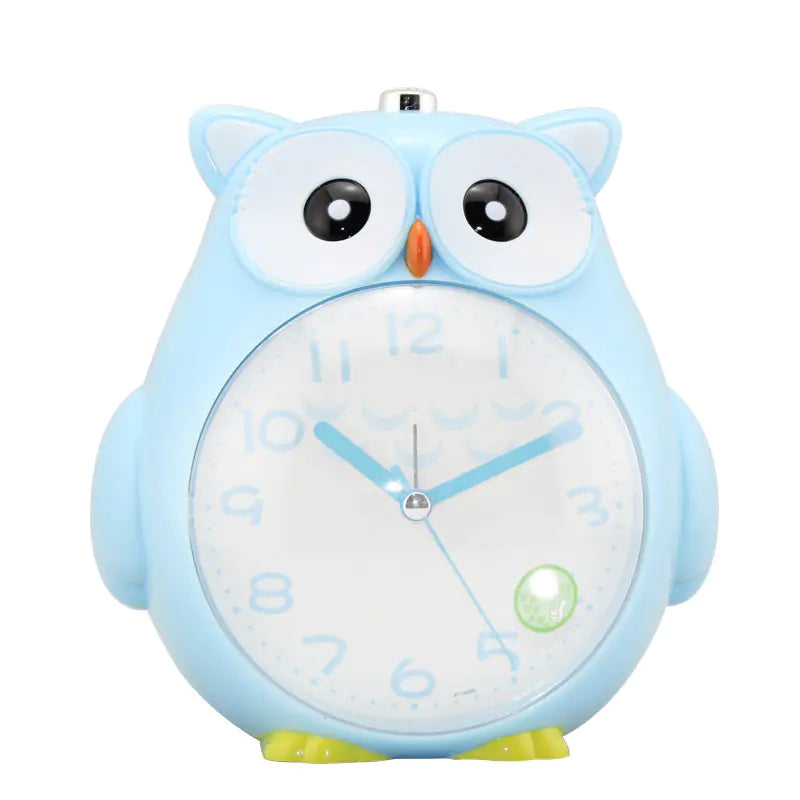 Creative Silent Alarm Clock for Kids with Night Light