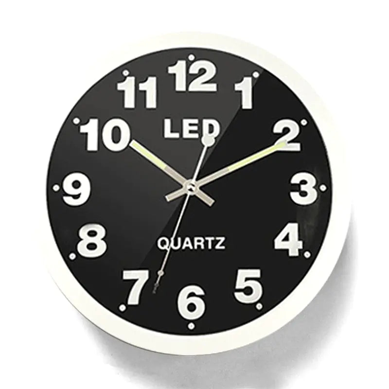 Modern LED Wall Clock - Silent & Creative Design