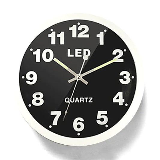 Modern LED Wall Clock - Silent & Creative Design