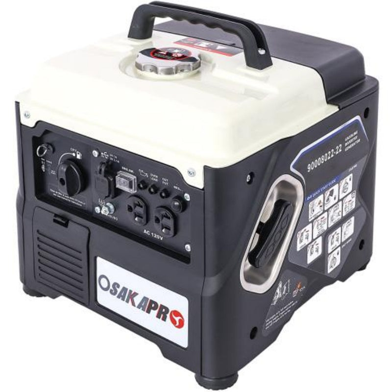 Portable 1200W Ultra-quiet Gas Engine Inverter Generator, EPA-compliant, With Eco-mode Function, Ultra-lightweight, Suitable For Home Backup And Camping