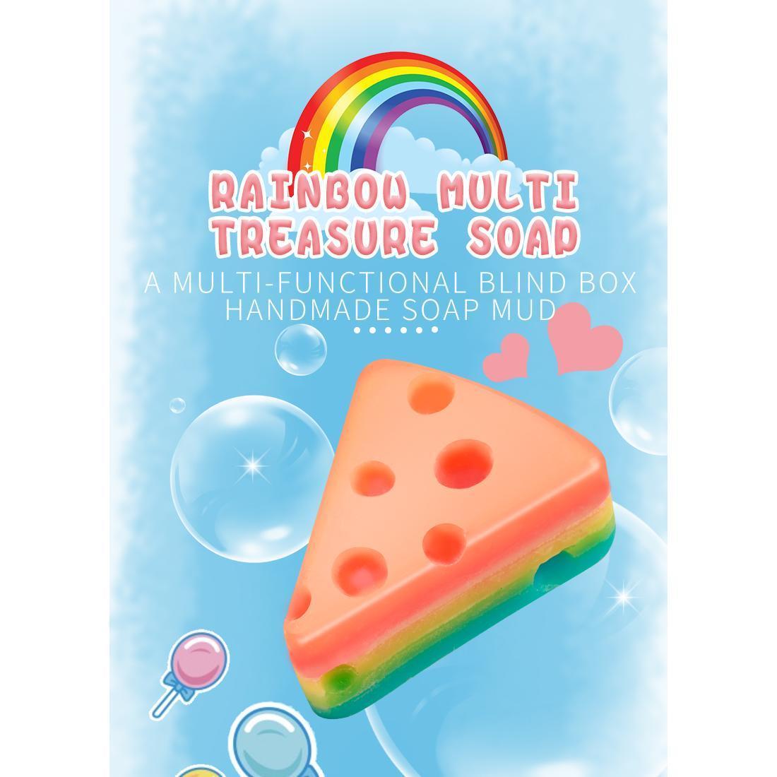 Rainbow Clay Cake, Safe And Non-toxic Materials, Suitable For Children And Teenagers, Children's Early Education Toys, Cognitive Training Toys