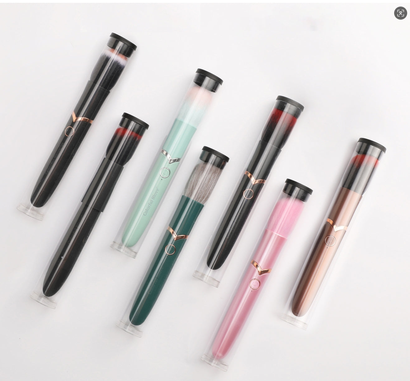 Discreet Mini Bullet For Women  Elegant Makeup Brush Vibrator,Travel Friendly Body Massager With Nipple Stimulation