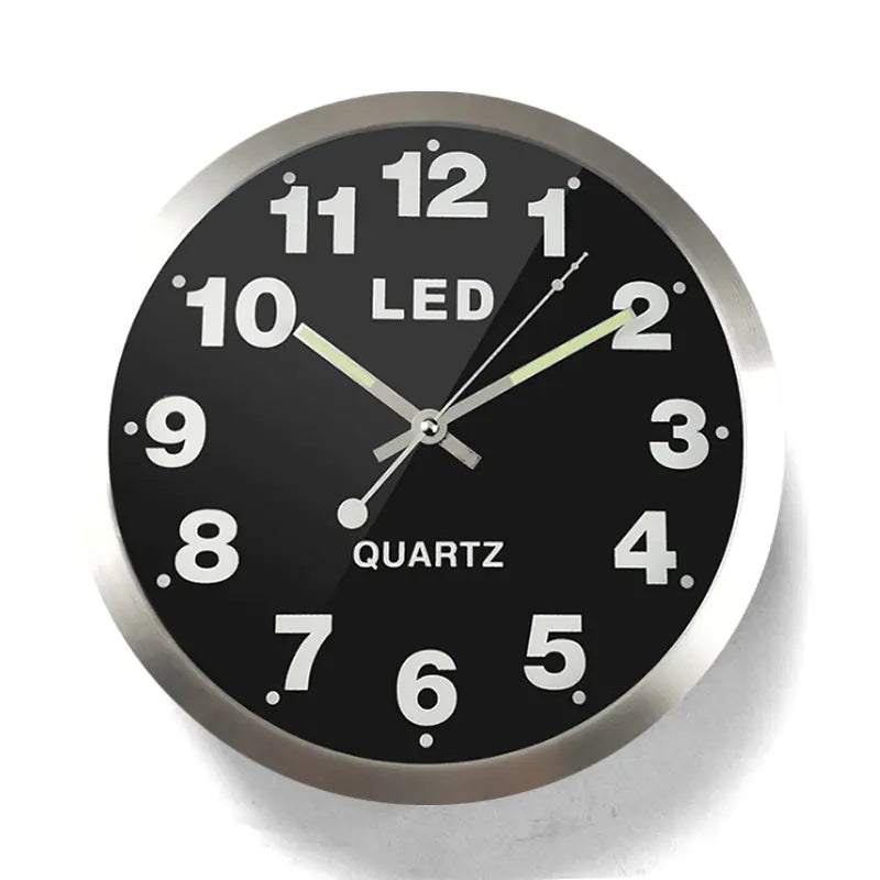 Modern LED Wall Clock - Silent & Creative Design