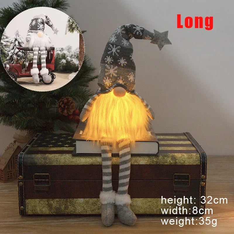 Enchanting LED Gnome Plush Ornaments™