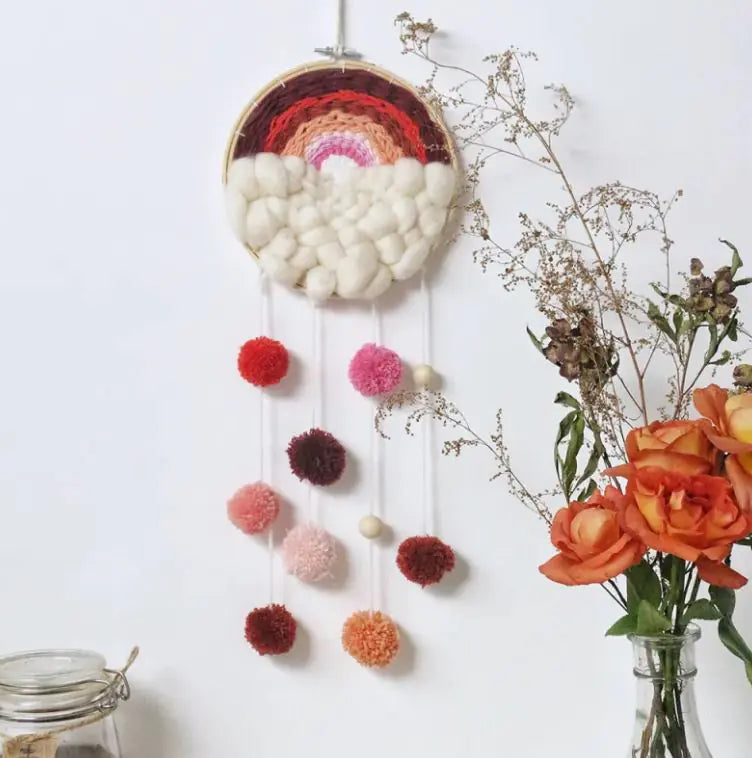Fabric Handmade Dream Catcher Nordic Decoration