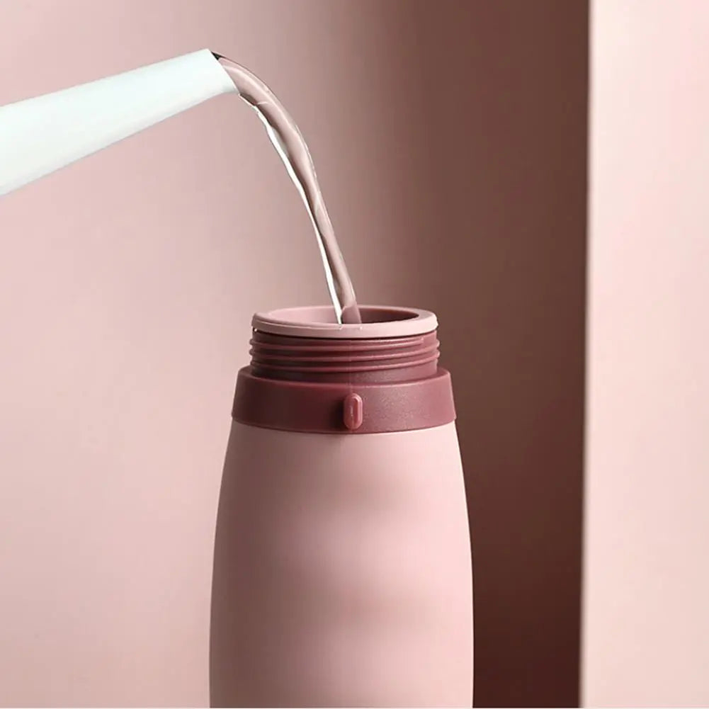 Portable Sports Water Bottle - Creative Silicone Folding Cup