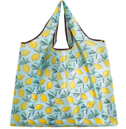 Eco-Friendly Reusable Collapsible Grocery Shopping Bag - Large Capacity Tote for Ladies