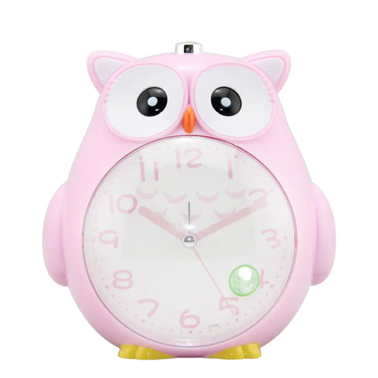 Creative Silent Alarm Clock for Kids with Night Light