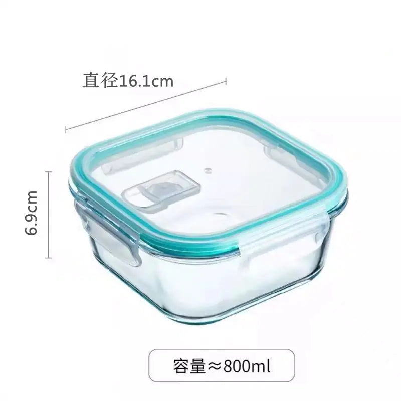 Large Glass Meal Prep Containers with Lids Set