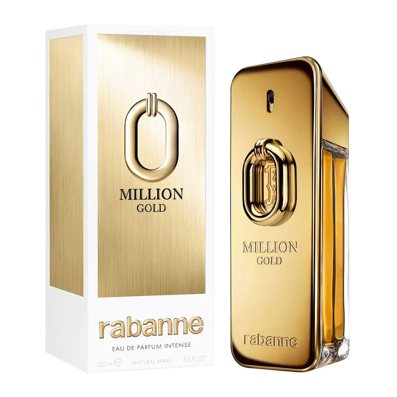 PACO RABANNE Million Gold Intense Eau De Parfum Spray for Men 3.4 Ounce
