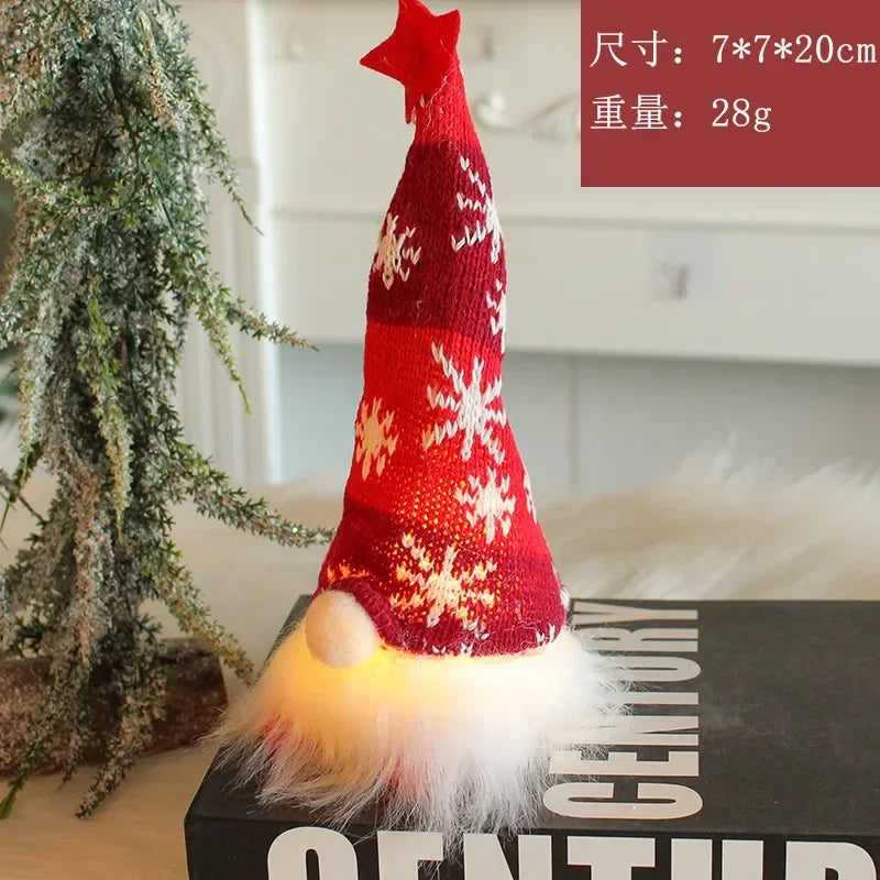 Enchanting LED Gnome Plush Ornaments™
