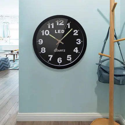 Modern LED Wall Clock - Silent & Creative Design