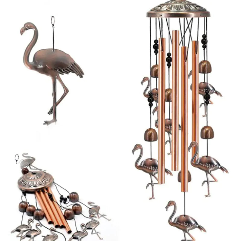 Retro Metal Animal Wind Chimes