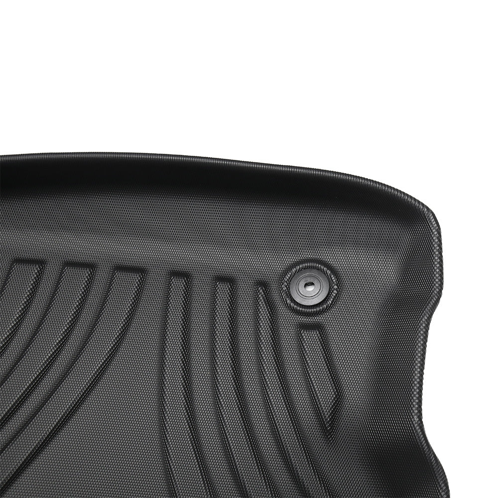 MKR Floor Mats All Weather Floor Mats For Chevrolet SILVERADO 2019-2025 TPE Eco-Friendly Materials