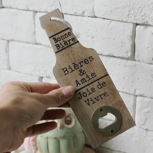 European Style Beer Bottle Opener and Corkscrew