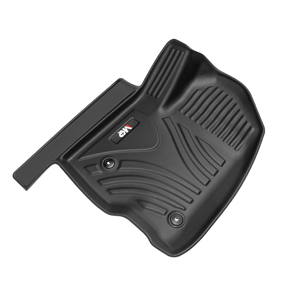 MKR Floor Mats All Weather Floor Mats For Chevrolet SILVERADO 2019-2025 TPE Eco-Friendly Materials