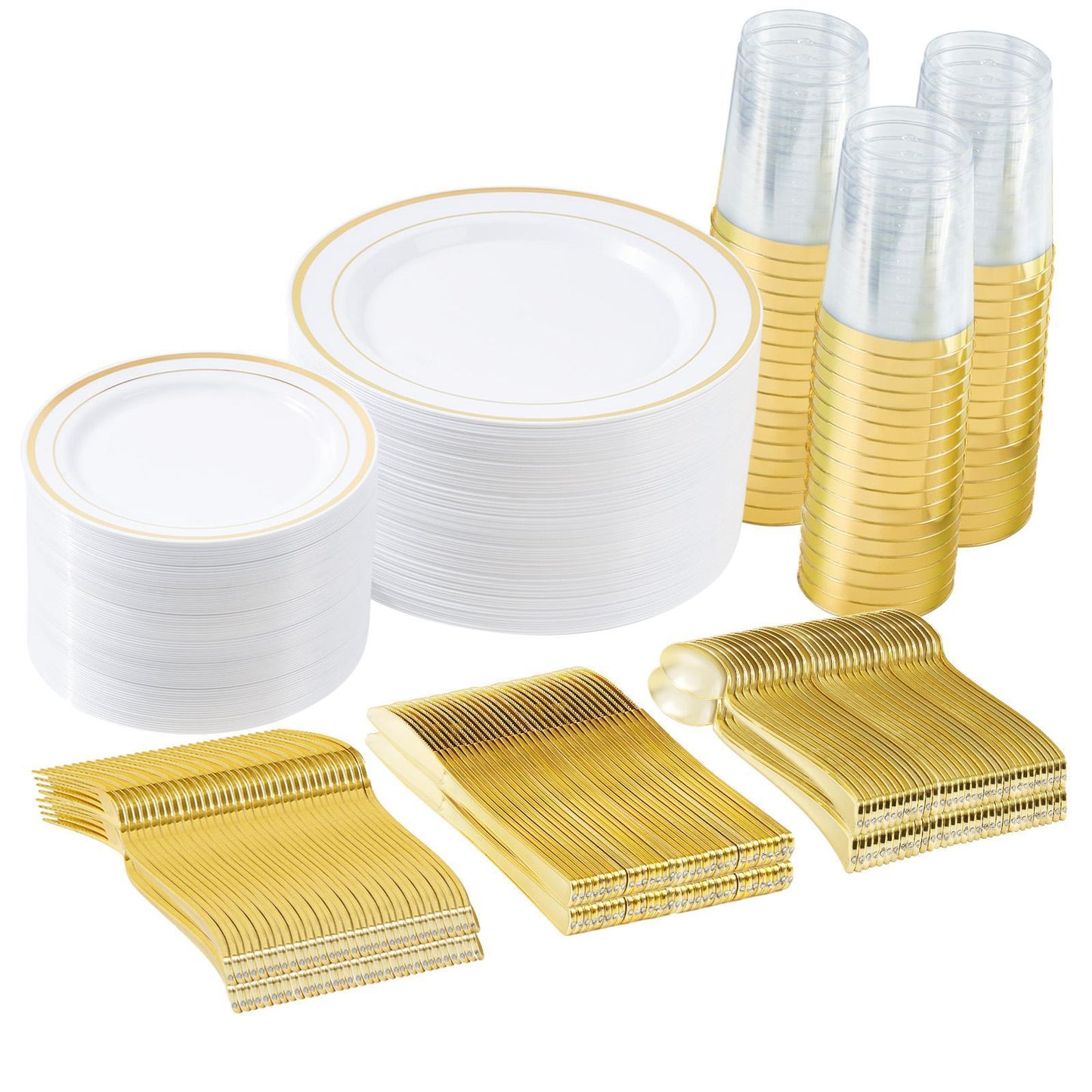 Plastic Cutlery Set Lightweight And Space-saving Eco-friendly And Simple Multifunctional