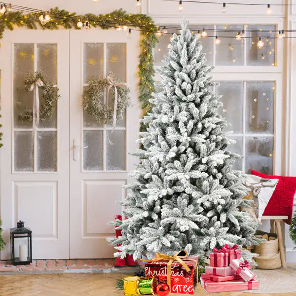 PVC Flocking Artificial Christmas Tree