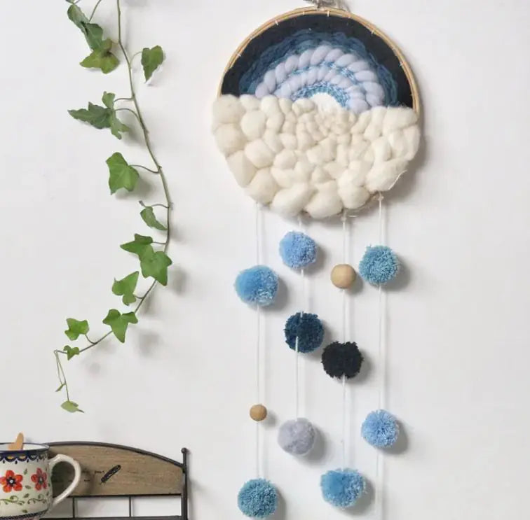 Fabric Handmade Dream Catcher Nordic Decoration