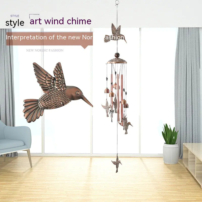 Retro Metal Animal Wind Chimes