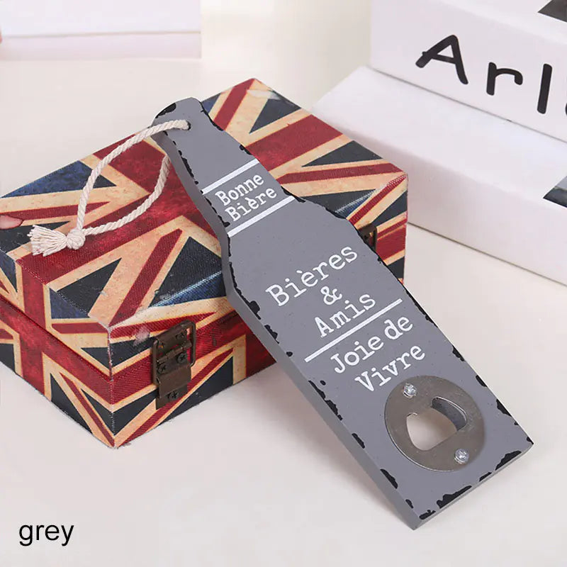 European Style Beer Bottle Opener and Corkscrew