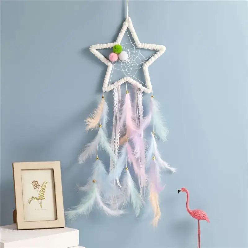1pc Boho Dream Catcher Wall Hanging Home Decor Ornament