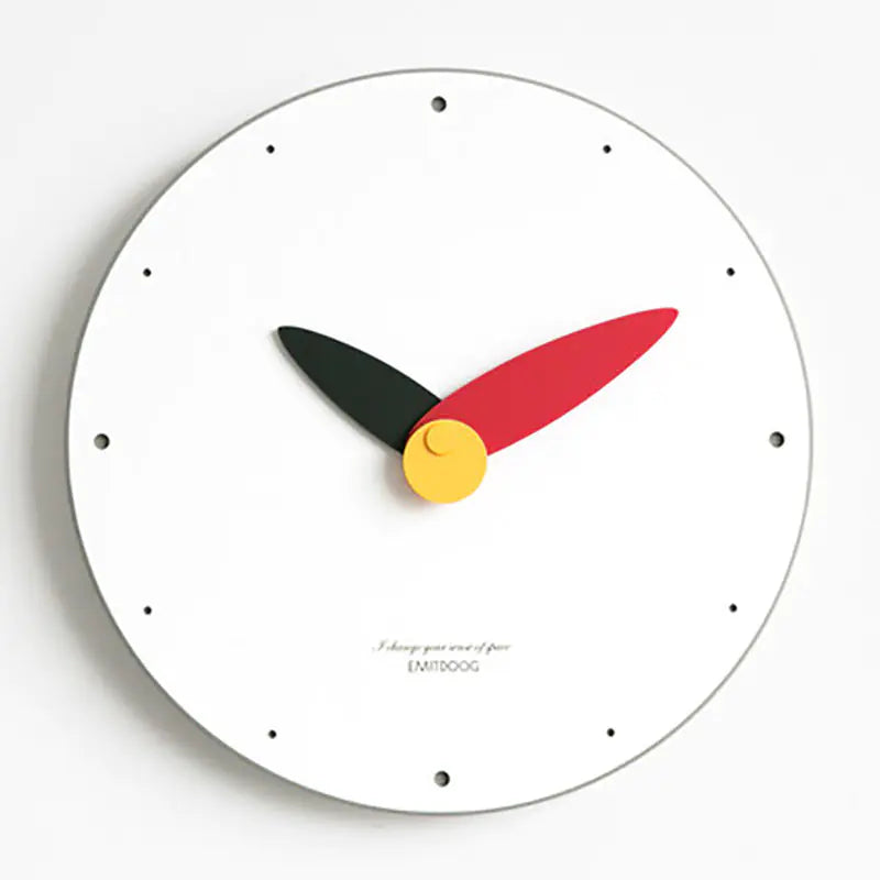 12-Inch Modern Minimalist Silent Wall Clock for Home