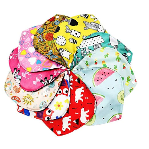 Washable Bamboo Charcoal Sanitary Pads - Eco-Friendly