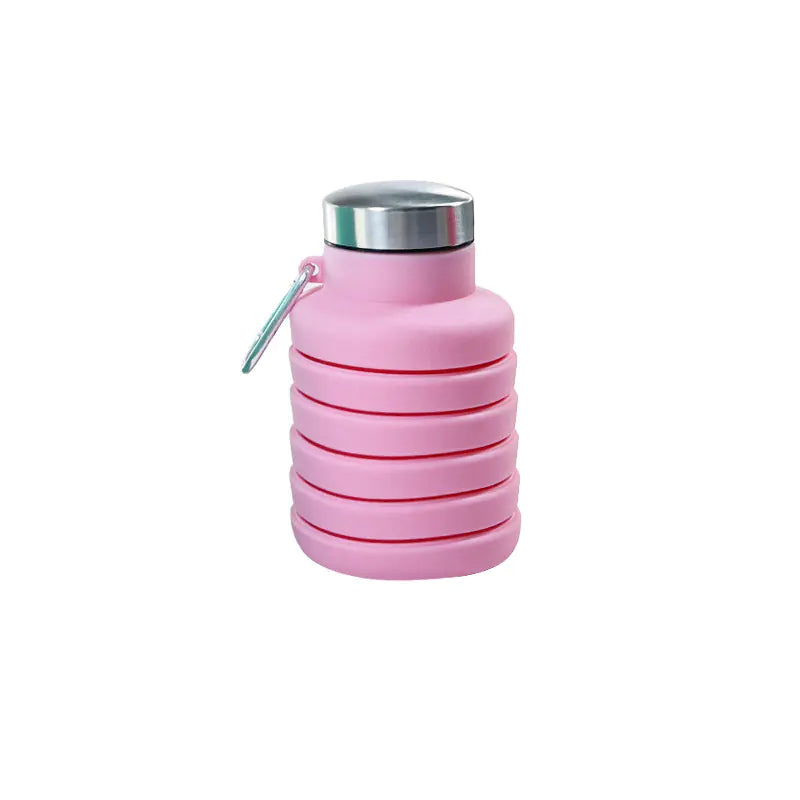 Portable Silicone Folding Water Bottle for Travel