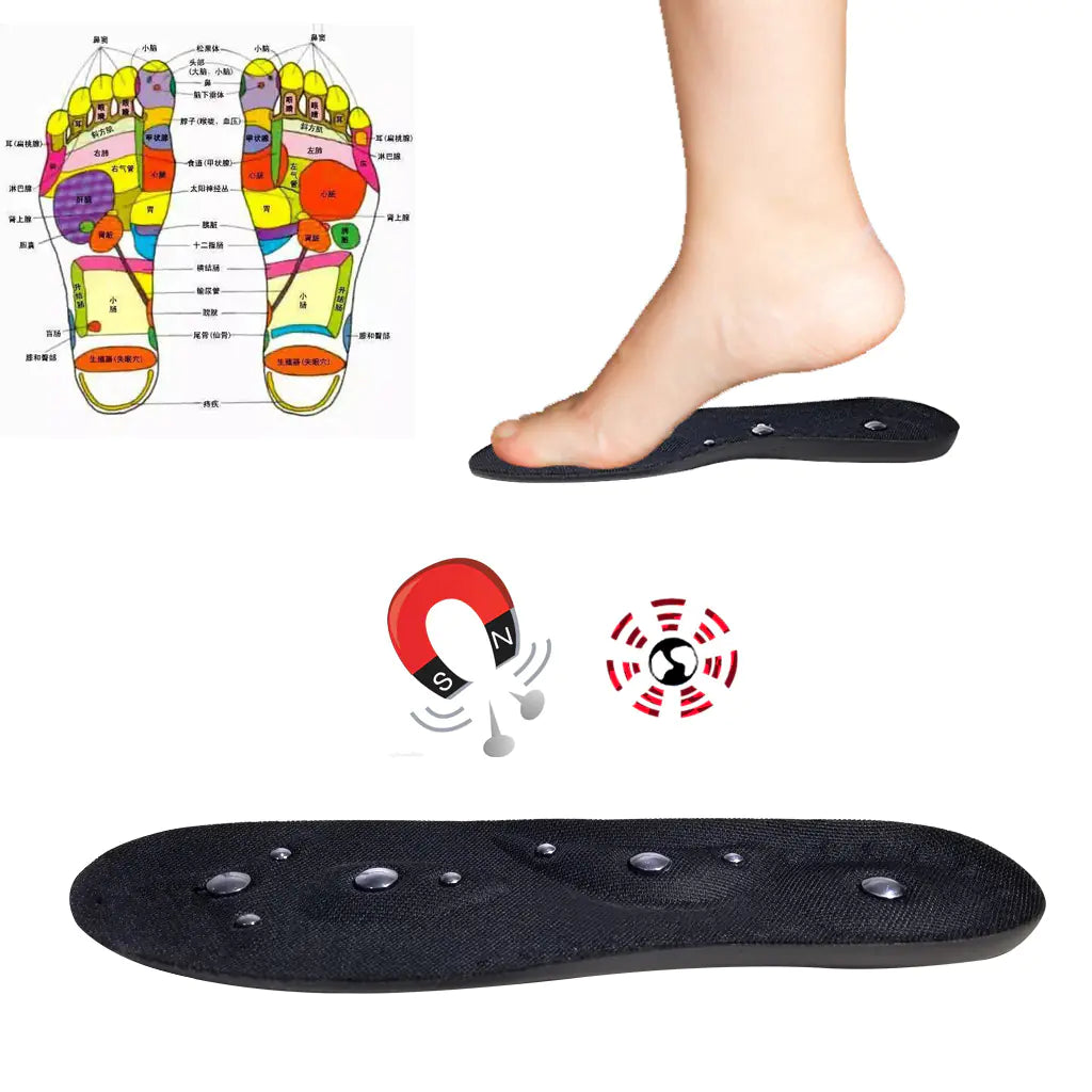 Magnetic Therapy Insole for Health and Massage