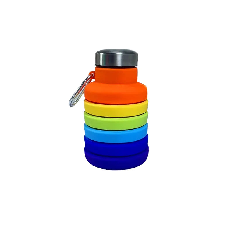 Portable Silicone Folding Water Bottle for Travel