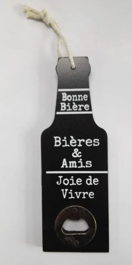 European Style Beer Bottle Opener and Corkscrew