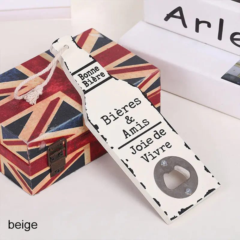 European Style Beer Bottle Opener and Corkscrew