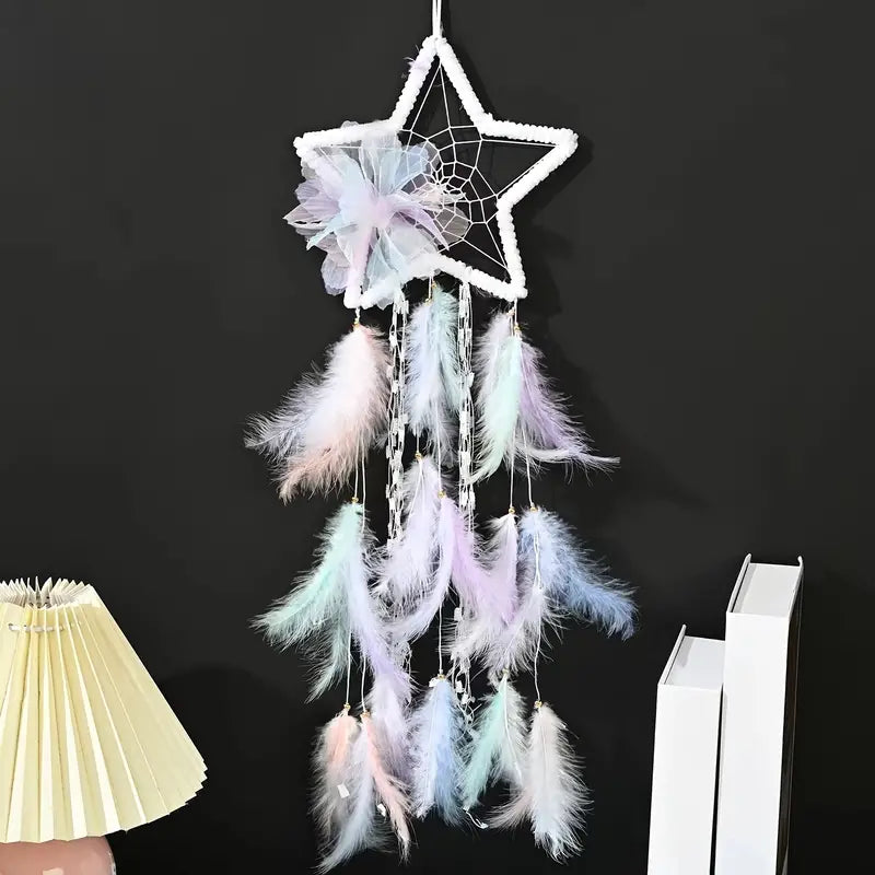 1pc Boho Dream Catcher Wall Hanging Home Decor Ornament