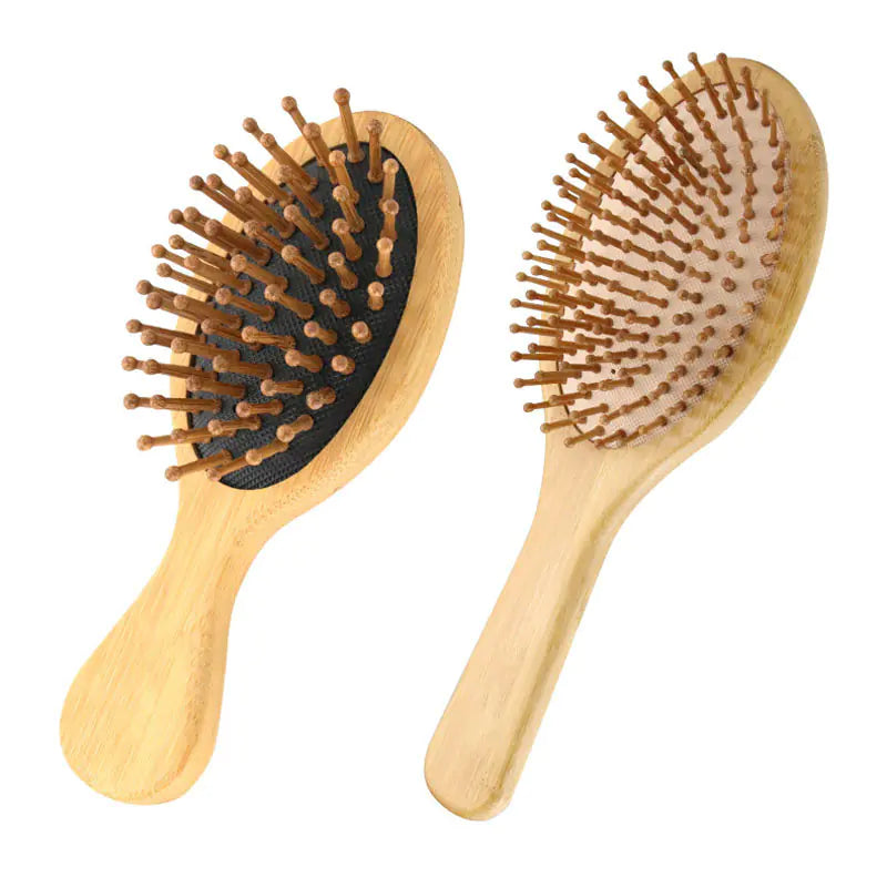 Eco-Friendly Bamboo Airbag Comb for Household Use